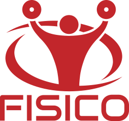logotipo de centro físico en color rojo